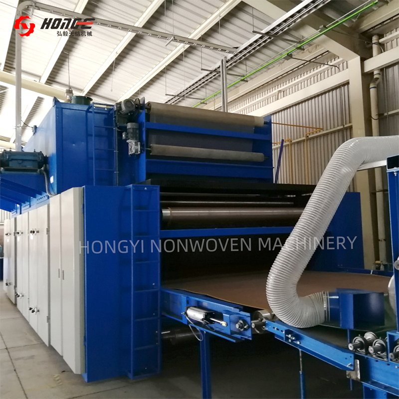 Barisan Pengeluaran HYL Airlaid Waste Felt